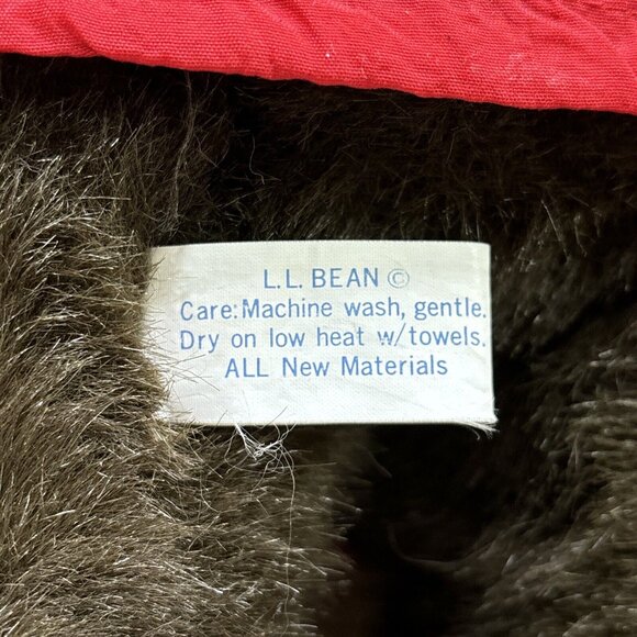 LL Bean Teddy Bear Plush with Red Jacket + LL Bear Hardcover Book - Picture 11 of 12